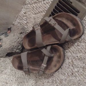 Birkenstock sandals mayari 38/7 taupe color